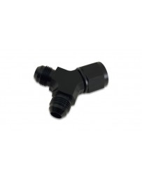 Vibrant Performance 90 Degree Y Adapter, Female Size: -10 AN Dual Male Size: -8 AN