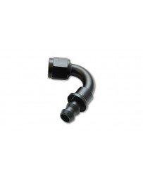 Vibrant Performance Push-On 120 Degree Hose End Elbow Fitting Size: -4AN