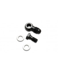 Vibrant Performance Single Male Banjo Adapter Assembly Banjo Size: -4AN Bolt Size: M10 x 1.25