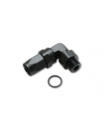 Vibrant Performance Male Hose End Fitting, 90 Degree Size: -8AN Thread: (10) 7/8"-14