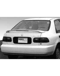 VIS Racing 1992-1995 Honda Civic 2Dr/4Dr. Factory Style Wing With Light