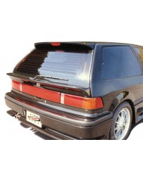 VIS Racing 1988-1991 Honda Civic Hatchback Factory Style Rear Window Mid Wing