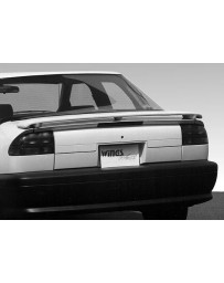 VIS Racing 1991-1995 Saturn Sl 4Dr. Factory Style Wing No Light