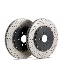 Focus ST 2013+ StopTech 2-Piece Drilled Aero-Rotor Kit