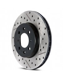 Focus ST 2013+ StopTech Drilled and Slotted Sport Rear Passenger Side Brake Rotor