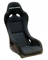 ChargeSpeed Bucket Racing Seat EVO X Type Kevlar Black