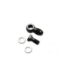 Vibrant Performance Single Male Banjo Adapter Assembly Banjo Size: -3AN Bolt Size: M8 x 1.25