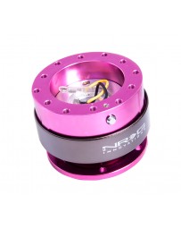 NRG Quick Release Gen 2.0 - Pink Body / Titanium Chrome Ring