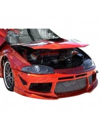 VIS Racing 1997-1999 Mitsubishi Eclipse 2Dr Striker X Front Bumper