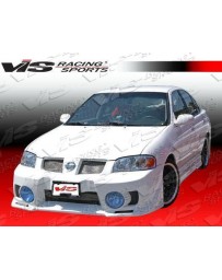 VIS Racing 2000-2003 Nissan Sentra 4Dr Evo 5 Front Bumper