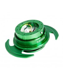 NRG Quick Release Kit Gen 3.0 - Green Body / Green Ring with Handles