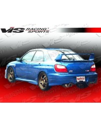 VIS Racing 2002-2003 Subaru Wrx 4Dr Z Sport Rear Lip
