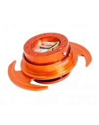 NRG Quick Release Kit Gen 3.0 - Orange Body / Orange Ring with Handles