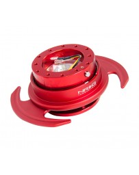 NRG Quick Release Kit Gen 3.0 - Red Metal Body / Red Ring with Handles