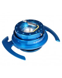 NRG Quick Release Kit Gen 4.0 - Blue Body / Blue Ring with Handles