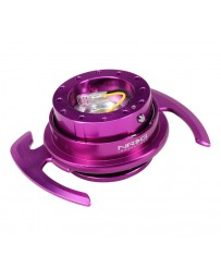 NRG Quick Release Kit Gen 4.0 - Purple Body / Purple Ring with Handles