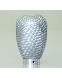 ChargeSpeed Universal Shift Knob Silver Carbon
