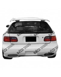 VIS Racing 1992-1995 Honda Civic Hb Kombat 1 Rear Bumper