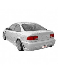 VIS Racing 1992-1995 Honda Civic 2Dr Tsc 3 Rear Bumper