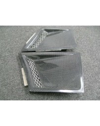ChargeSpeed Universal Air Duct Fender Type-M Carbon