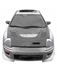 VIS Racing 2000-2005 Mitsubishi Eclipse 2Dr Battle Z Front Bumper