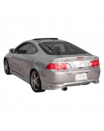 VIS Racing 2002-2004 Acura Rsx 2Dr Wings Rear Bumper