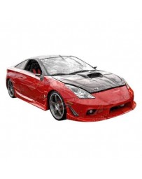 VIS Racing 2000-2005 Toyota Celica 2Dr Ballistix Front Bumper