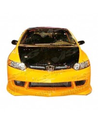 VIS Racing 2006-2011 Honda Civic 2Dr Techno R 2 Front Bumper