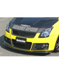 ChargeSpeed 04-09 Swift Sport Bottom Line Front Lip Carbon