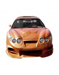 VIS Racing 2000-2002 Hyundai Tiburon 2Dr Invader 2 Front Bumper