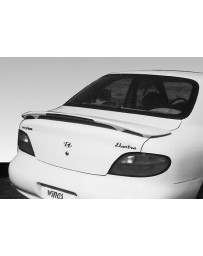 VIS Racing 1996-1998 Hyundai Elantra Custom Style Wing With Light