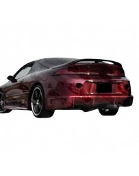 VIS Racing 1995-1999 Mitsubishi Eclipse 2Dr Tsc Rear Bumper