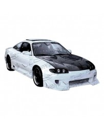 VIS Racing 1993-1997 Mazda Mx6 2Dr Battle Z Front Bumper