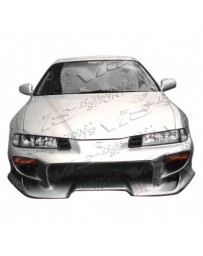 VIS Racing 1992-1996 Honda Prelude 2Dr Invader 4 Front Bumper