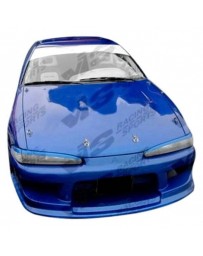 VIS Racing 1992-1994 Mitsubishi Eclipse 2Dr Striker Front Bumper