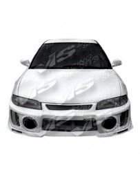 VIS Racing 1997-2001 Mitsubishi Mirage 4Dr Evolution 5 Front Bumper