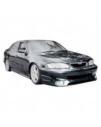 VIS Racing 1998-2002 Mazda 626 4Dr Invader Front Bumper