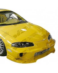 VIS Racing 1997-1999 Mitsubishi Eclipse 2Dr Invader 4 Front Bumper