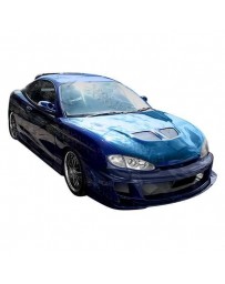 VIS Racing 1997-1999 Hyundai Tiburon 2Dr Ballistix Front Bumper