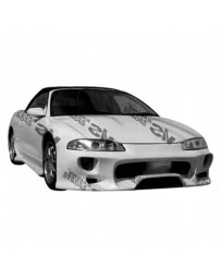 VIS Racing 1997-1999 Mitsubishi Eclipse 2Dr Invader Front Bumper