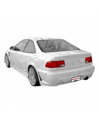 VIS Racing 1996-2000 Honda Civic 2Dr/4Dr Tsc 3 Rear Bumper