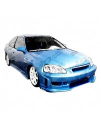 VIS Racing 1996-1998 Honda Civic 2Dr/4Dr/Hb Z1 Boxer Front Bumper