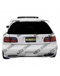 VIS Racing 1996-2000 Honda Civic Hb Kombat 1 Rear Bumper