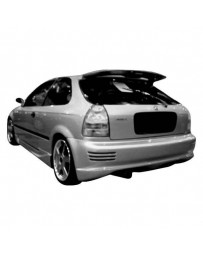 VIS Racing 1996-2000 Honda Civic Hb Techno R Rear Bumper