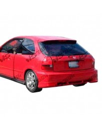 VIS Racing 1996-2000 Honda Civic Hb Tracer Rear Bumper