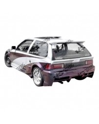 VIS Racing 1988-1991 Honda Crx Hb Xtreme Rear Bumper