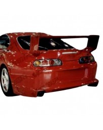 VIS Racing 1993-1998 Toyota Supra 2Dr Battle Z Rear Bumper