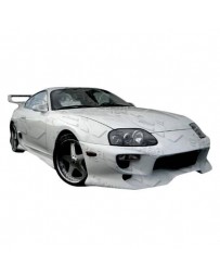 VIS Racing 1993-1998 Toyota Supra 2Dr Invader 1 Front Bumper