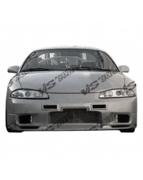 VIS Racing 1995-1996 Mitsubishi Eclipse 2Dr Omega Front Bumper