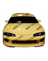 VIS Racing 1997-1999 Mitsubishi Eclipse 2Dr Kombat Front Bumper